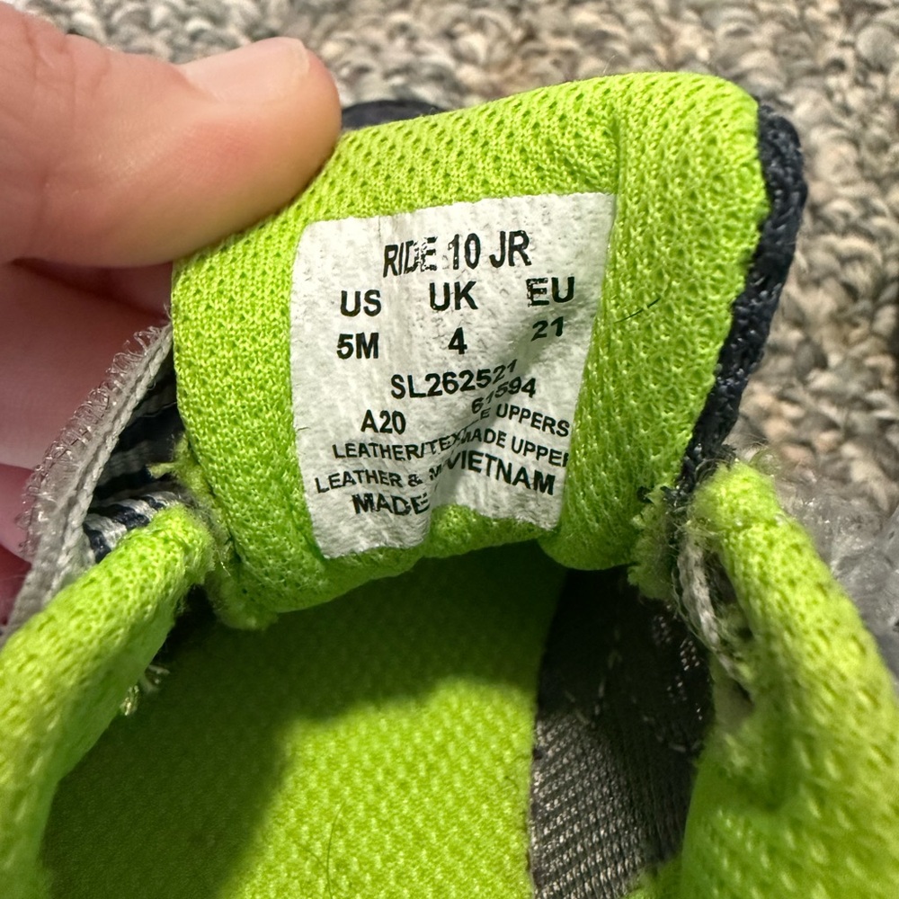 Saucony Ride 10 Jr - Picture 3 of 5